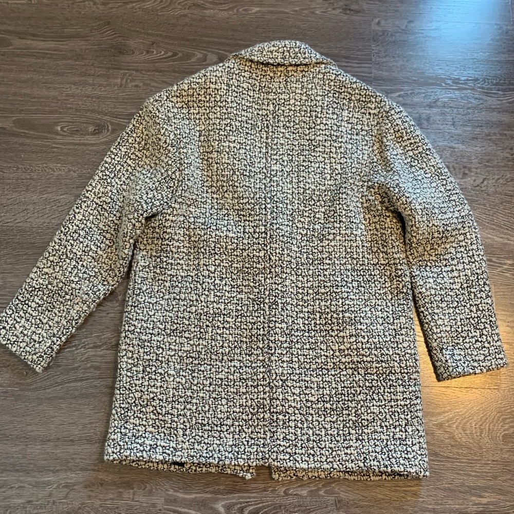 SOLD Abercrombie & Fitch Salt + Pepper Wool Jacket - Picture 3 of 7